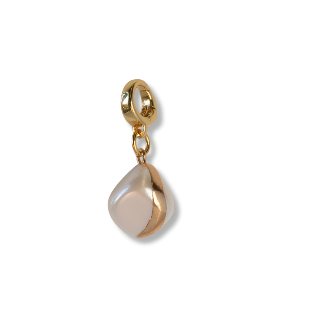 Large Pearl Charm, Charm Bar