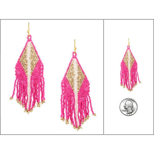 Turk Hot Pink Earrings