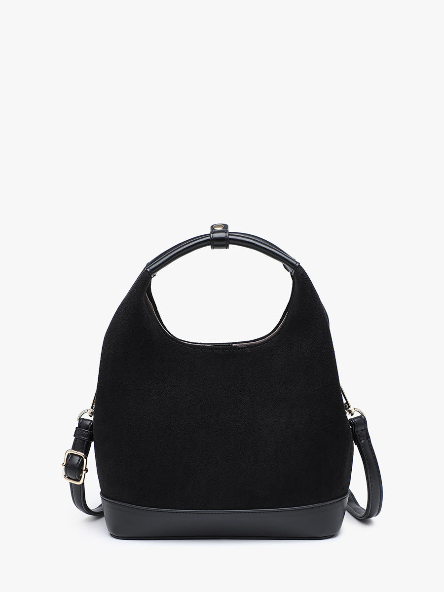 Mckenna Faux Suede Bucket Bag