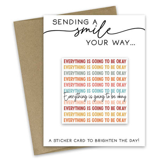 Sticker Greeting Cards - Several Styles