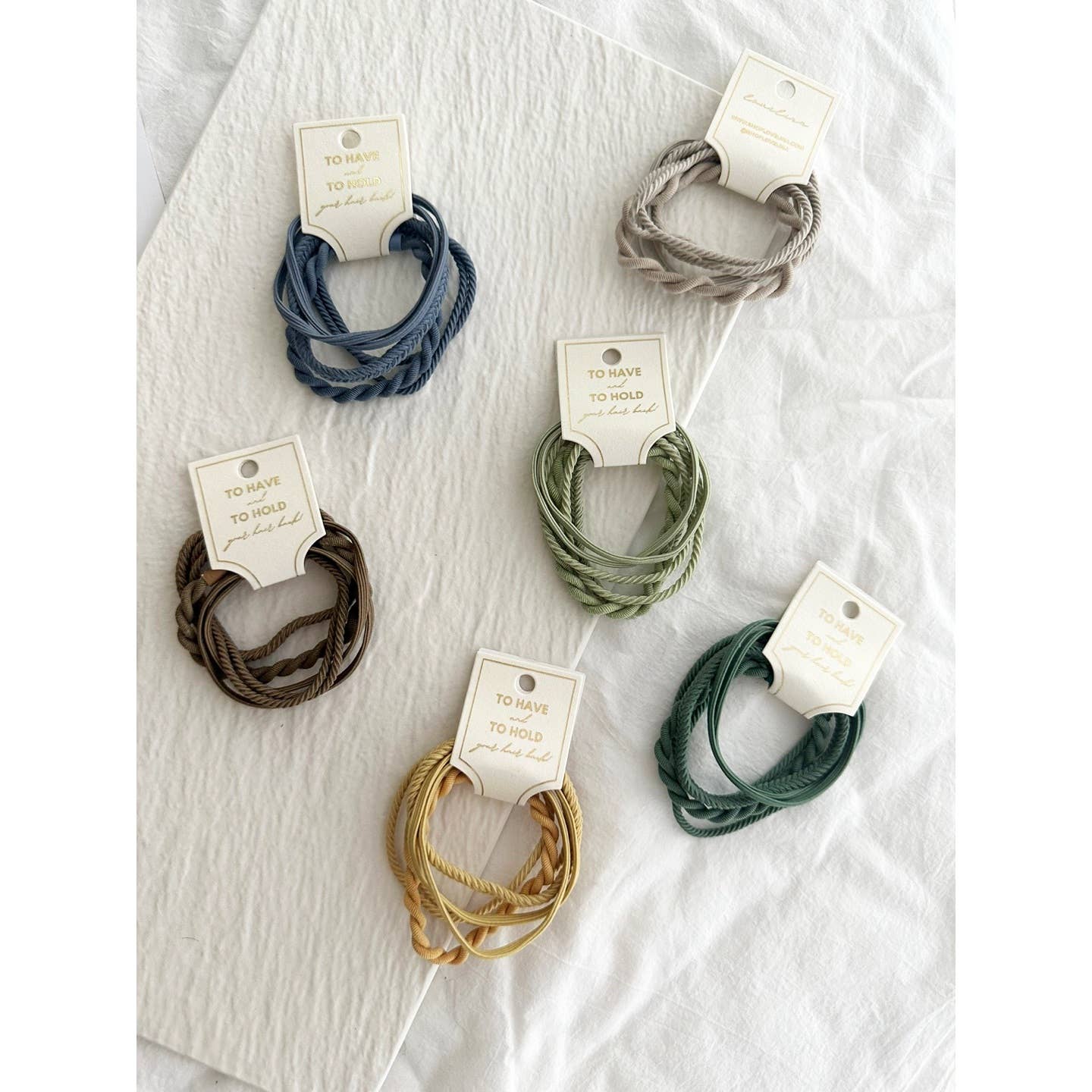 To Have and To Hold - Assorted Thin Hair Ties